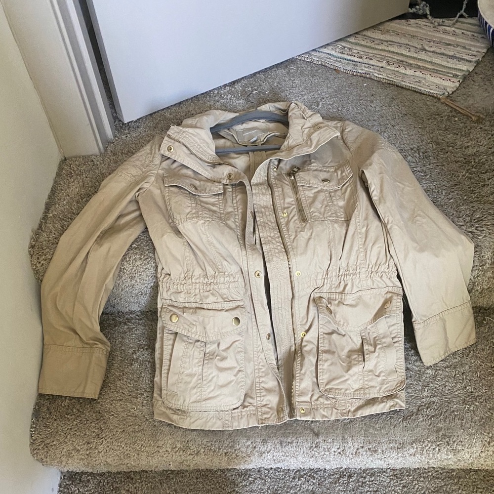 Tan banana republic jacket